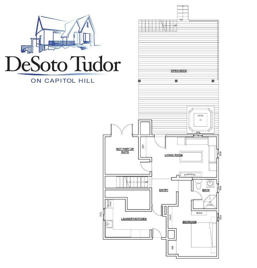 Desoto Tudor On Capitol Hill Salt Lake City Bagian luar foto